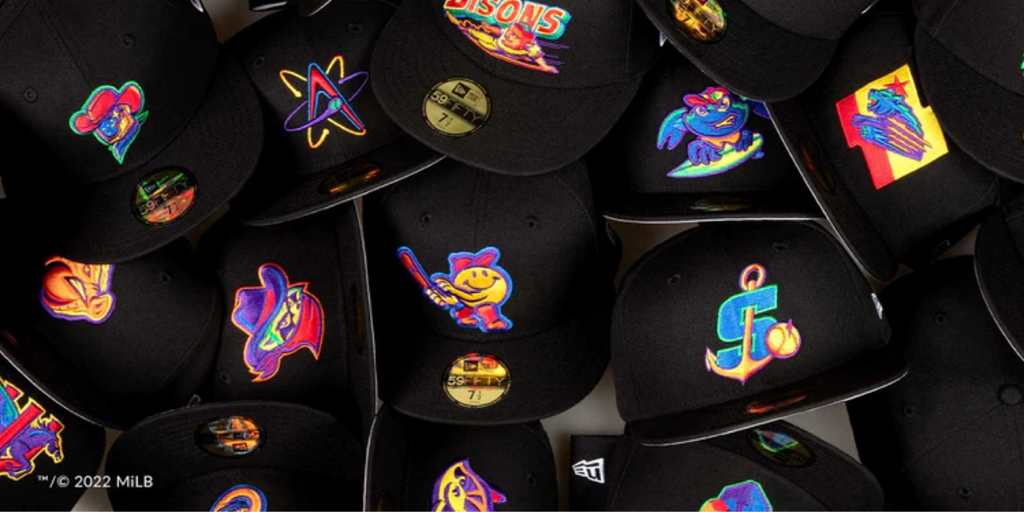 Pitch Black MiLB Fitted Hats