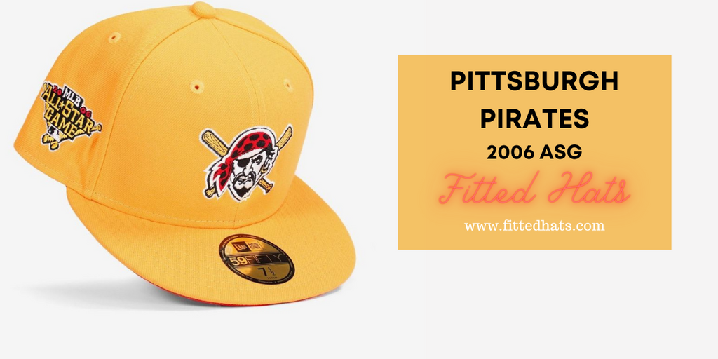 New Era Pittsburgh Pirates Yellow 2006 All-Star Game Fitted Hat
