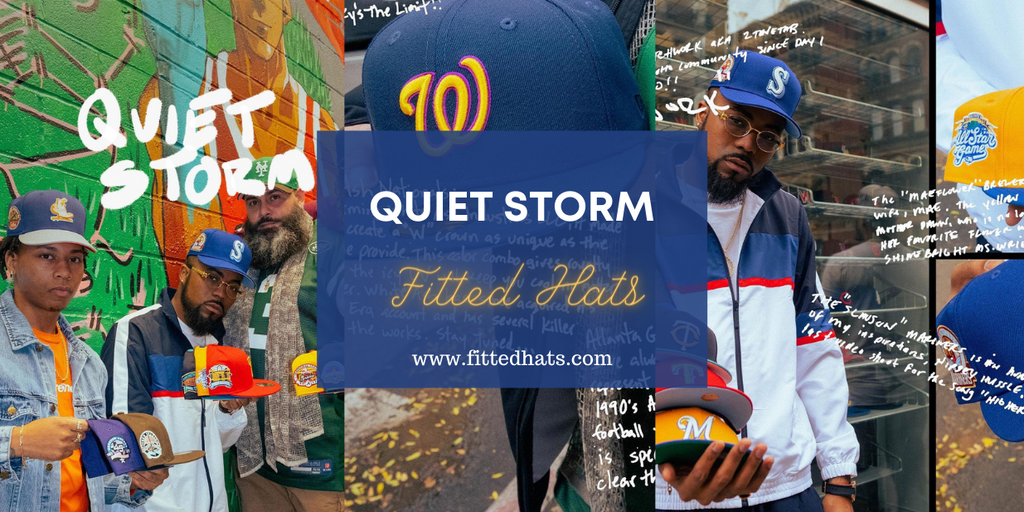 Quiet Storm Fitted Hats By Hat Club Hat Club Exclusive