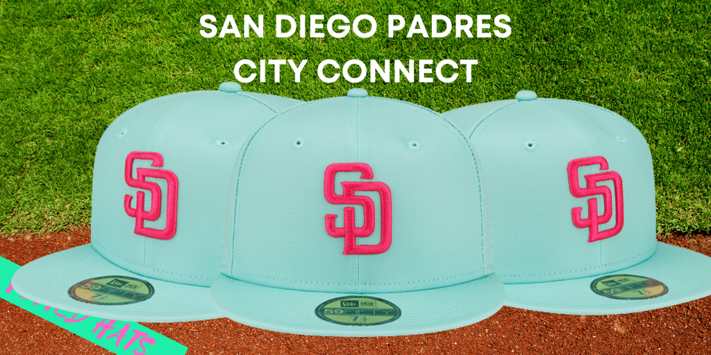 New Era San Diego Padres 2022 City Connect 59FIFTY Fitted Hat - Mint Green - Fernando Tatis Jr Style