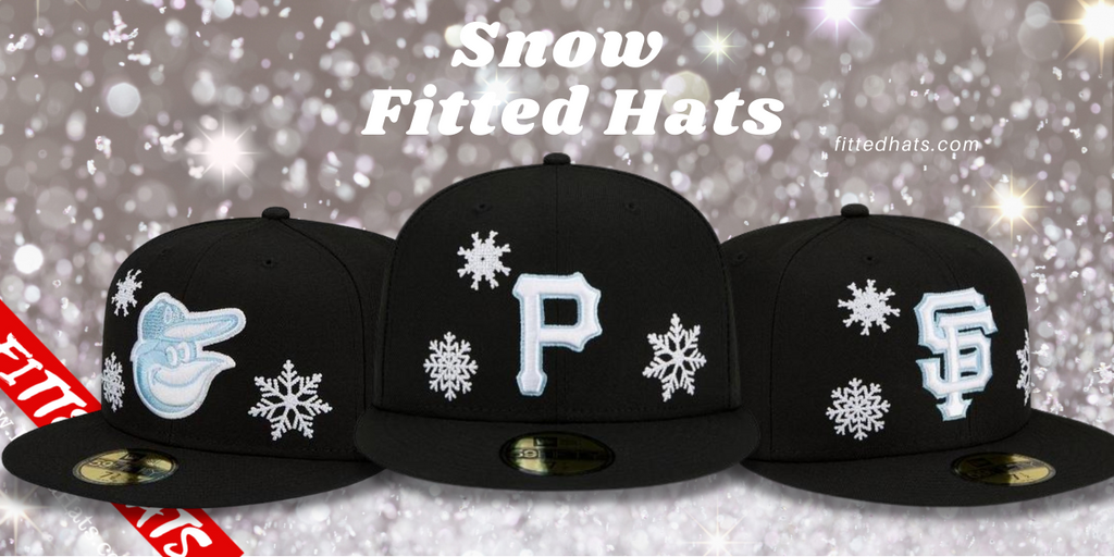 Snow Fitted Hats