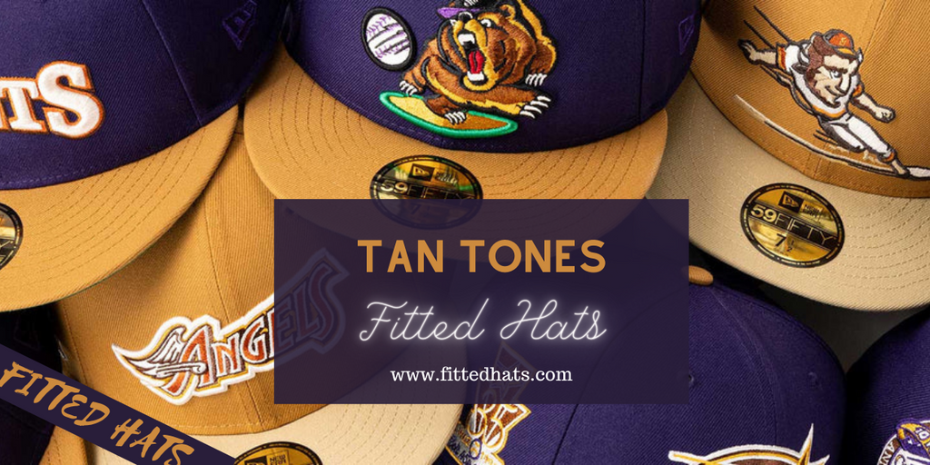 Tan Tones Fitted Hats