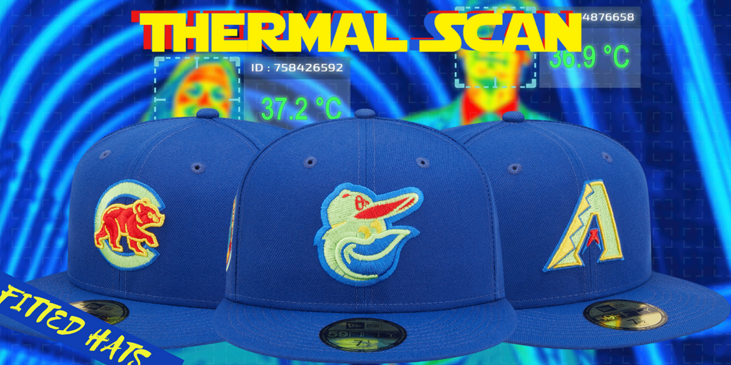 Thermal Scan Fitted Hats By Lids Hat Drop (August 16th)