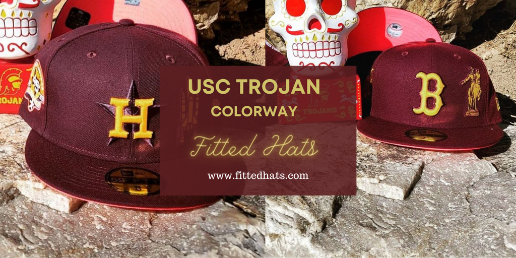 USC Trojan Colorway Fitted Hats