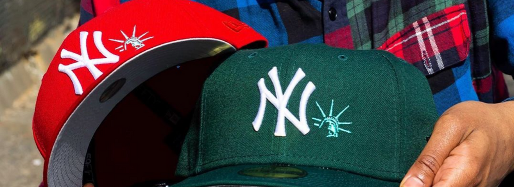 lady liberty ny fitted hats