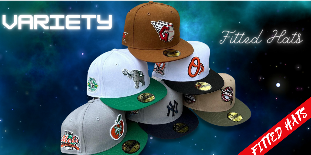 USA Cap King Variety Drop Fitted Hats