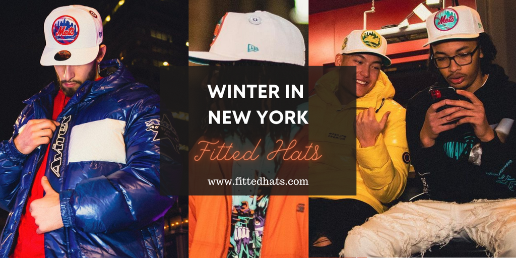 Winter In NY Fitted Hats