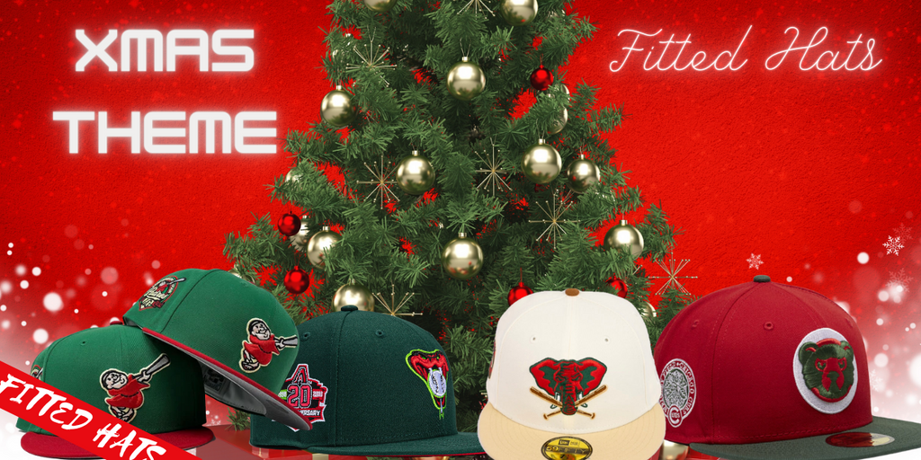 Xmas Theme Fitted Hats 2022