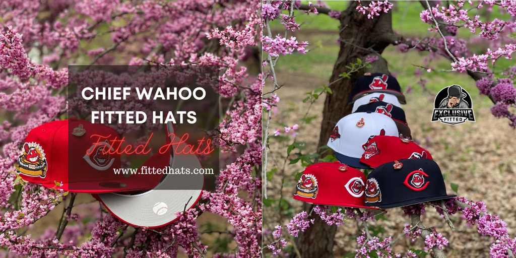Wahoo Hat Rack Chief Wahoo Fitted Hats