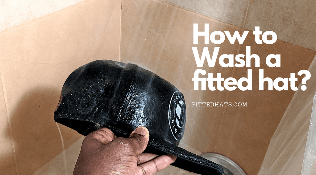 how to wash a fitted hat
