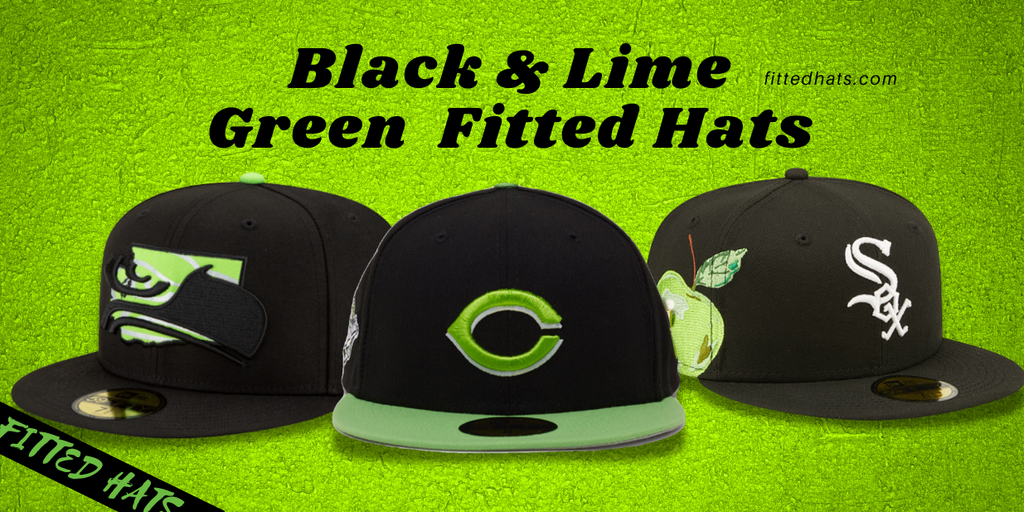 Black and green deals hat