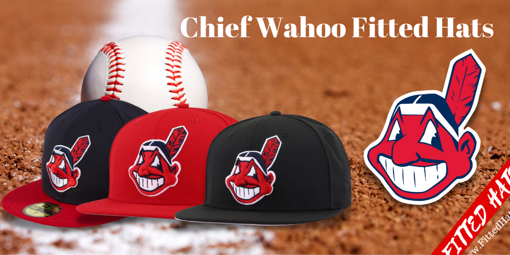 Chief Wahoo Fitted Hats  New Era 59FIFTY Chief Wahoo Fitted Caps