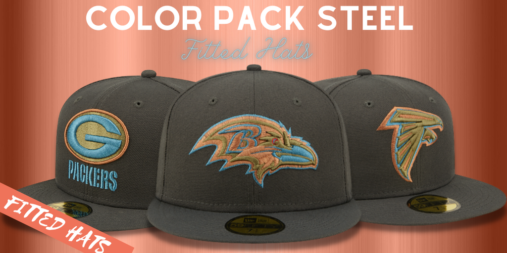 Color Pack Steel Fitted Hats