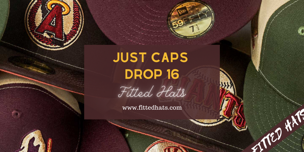 Just Caps Drop 16 Fitted Hats
