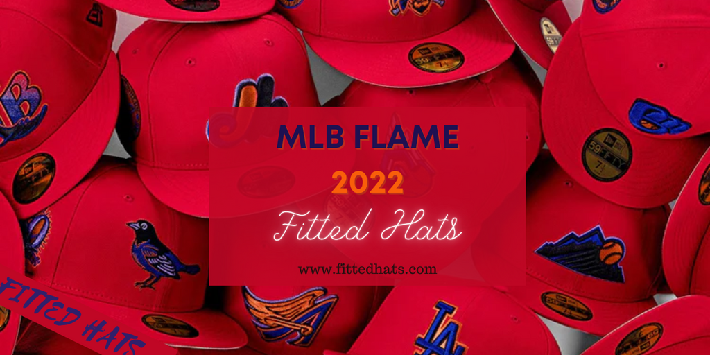 MLB Flame Fitted Hats