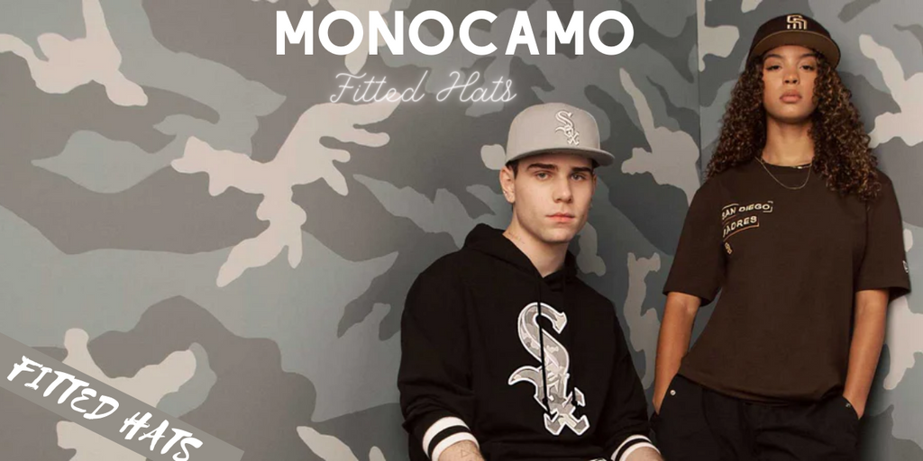 Monocamo Fitted Hats