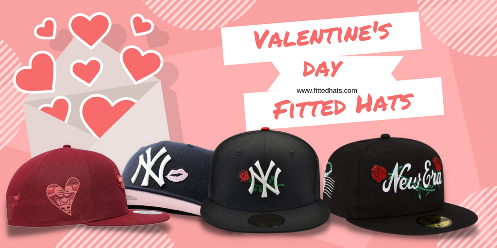 Valentine's Day Fitted Hats