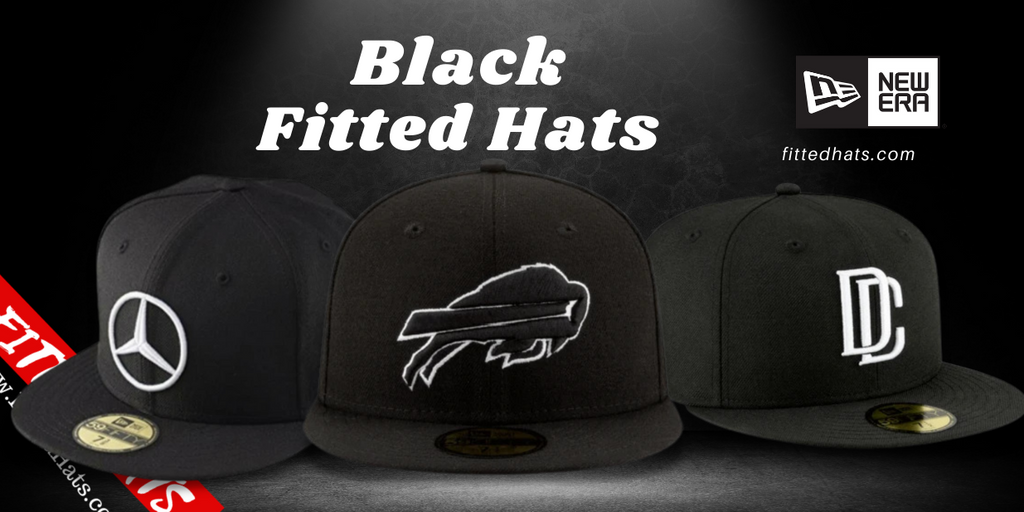 Black Fitted Hats