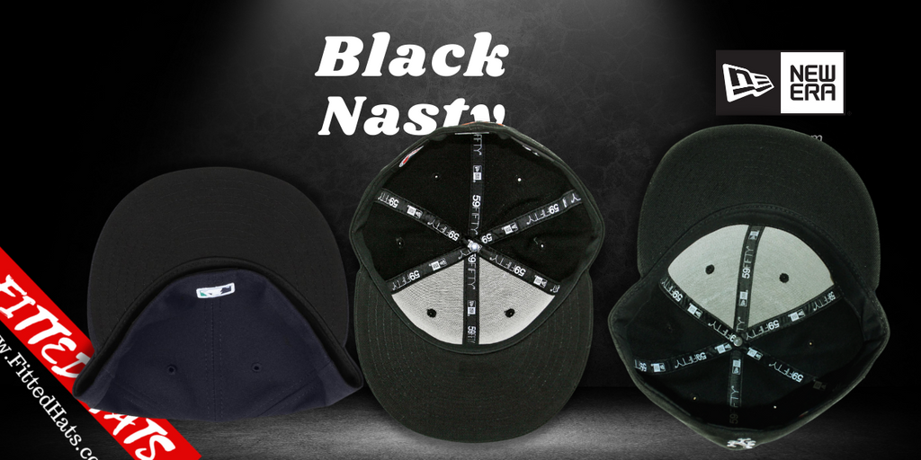 Black Nasty Fitted Hats