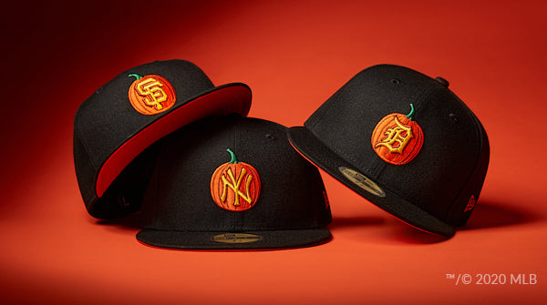 New Era Carved Pumpkin Collection Hats