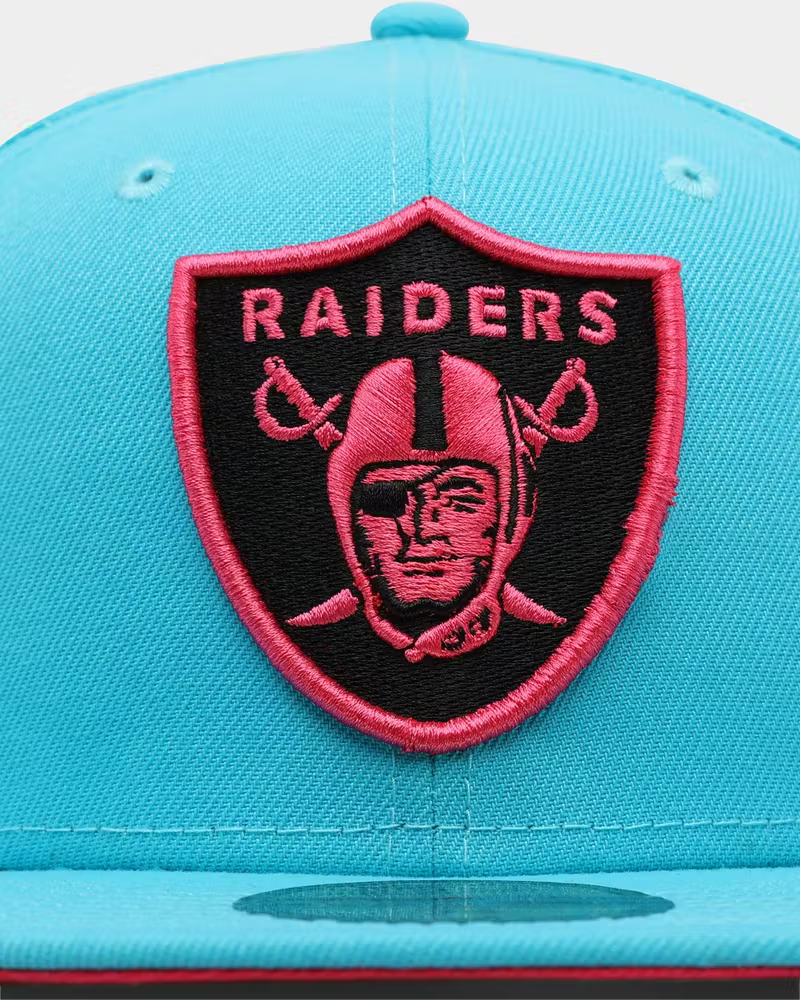 New Era x Culture Kings Las Vegas Raiders 'Neon Vice' 59FIFTY Fitted Hat