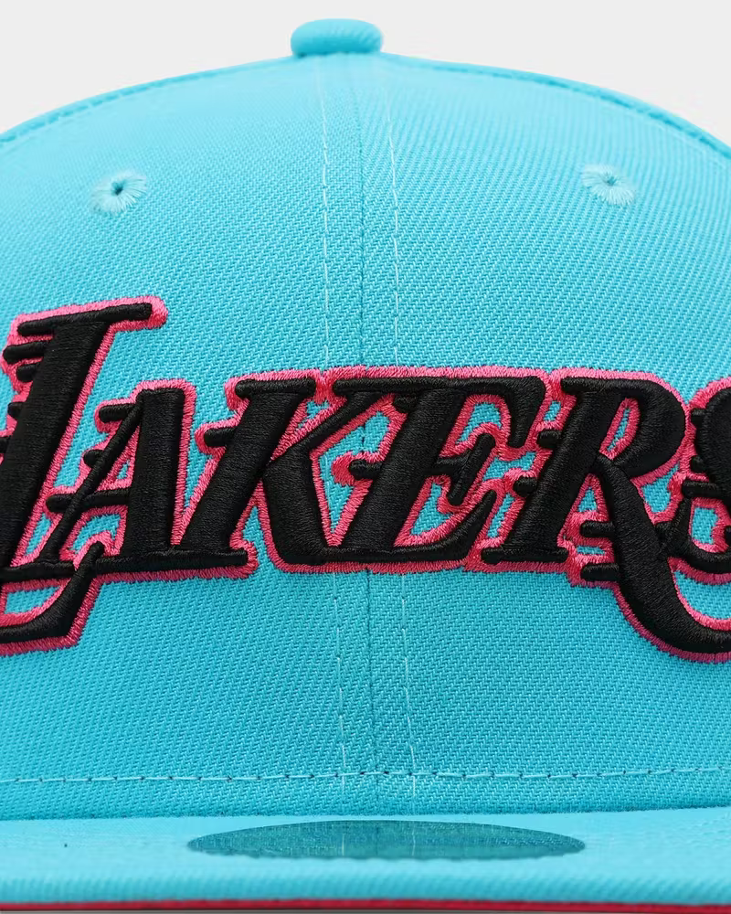 New Era x Culture Kings Los Angeles Lakers 'Neon Vice' 59FIFTY Fitted Hat