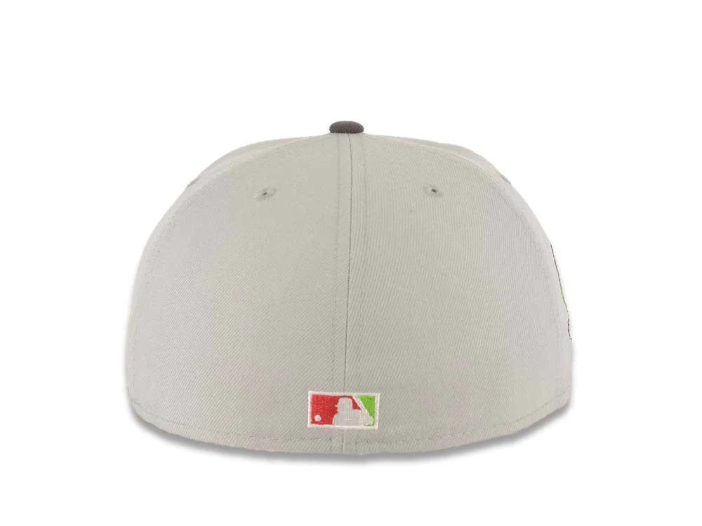 New Era Houston Astros 60th Anniversary Gray/Lime Green 59FIFTY Fitted Hat