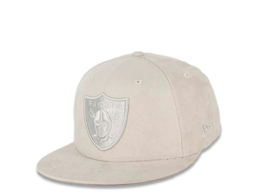 New Era Las Vegas Raiders Pink Suede/ Silver 59FIFTY Fitted Hat