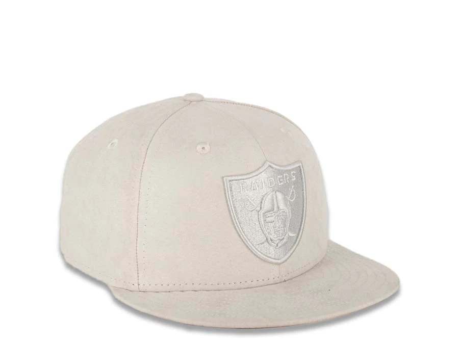 New Era Las Vegas Raiders Pink Suede/ Silver 59FIFTY Fitted Hat