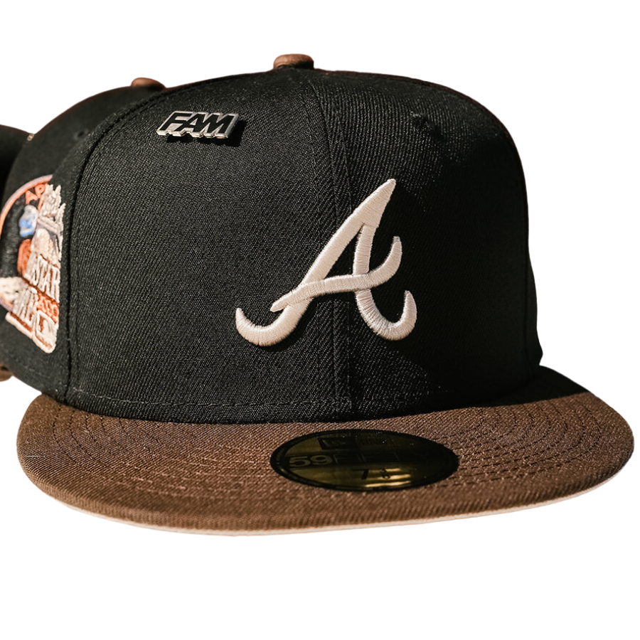 New Era Atlanta Braves Black/Brown 2000 All-Star Game 59FIFTY Fitted Cap
