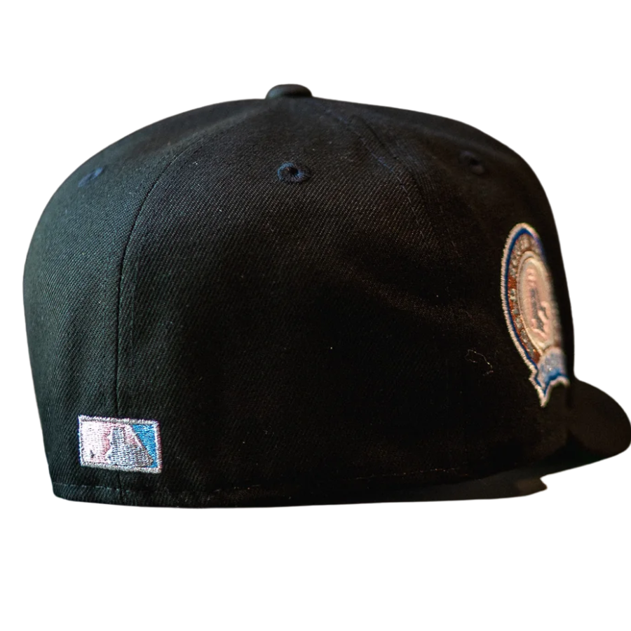 Script Reno Hat New Era Boston Red Sox Script 2004 World Series Black/Blue 59FIFTY Fit