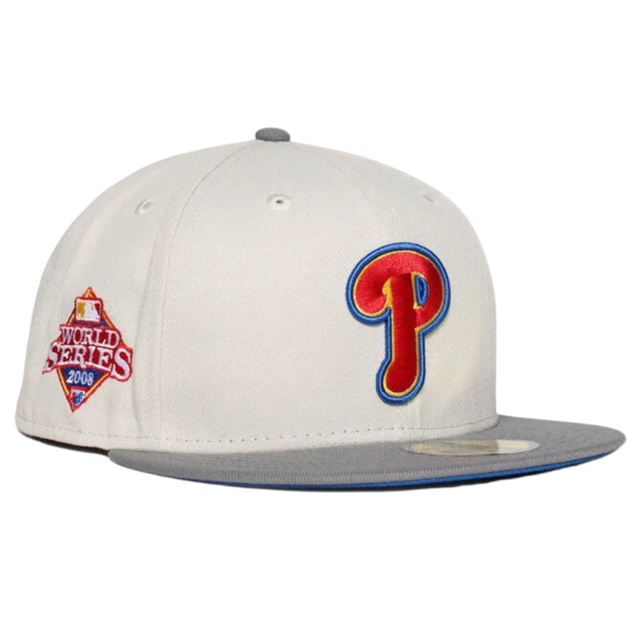 New Era Philadelphia Phillies Sunflower Seeds Chrome/Gray 59FIFTY Fitted Hat
