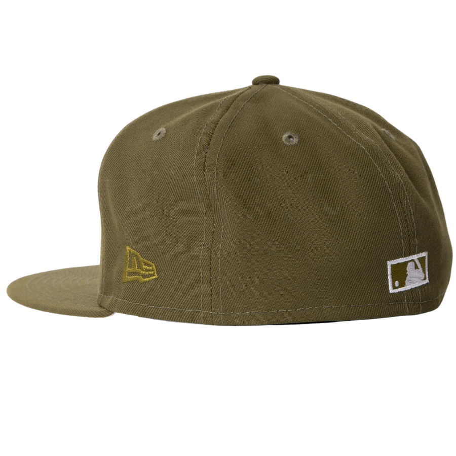New Era New York Yankees 1999 World Series Olive Green 59FIFTY Fitted Hat