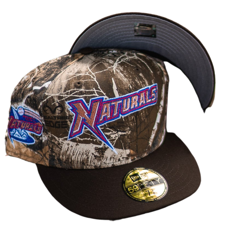 New Era Northwest Arkansas Naturals Realtree Camo/Mocha 59FIFTY Fitted Hat