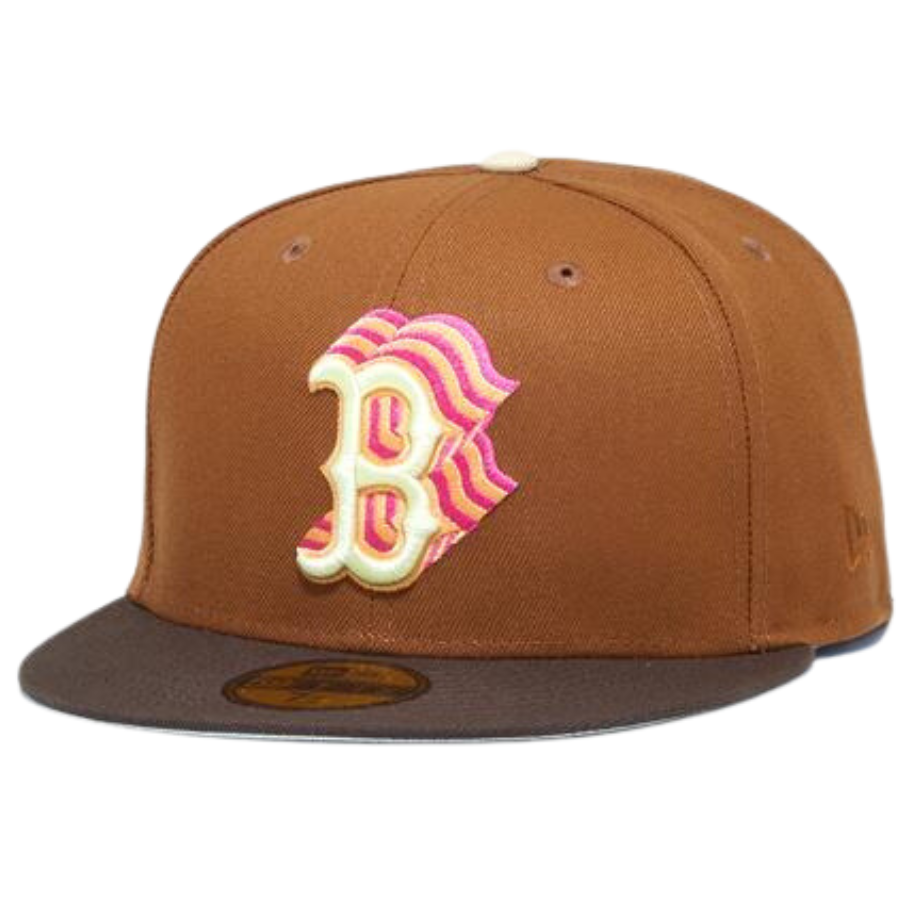 New Era x Eblens Boston Red Sox Toasted Peanut/Walnut 2023 59FIFTY Fitted Hat