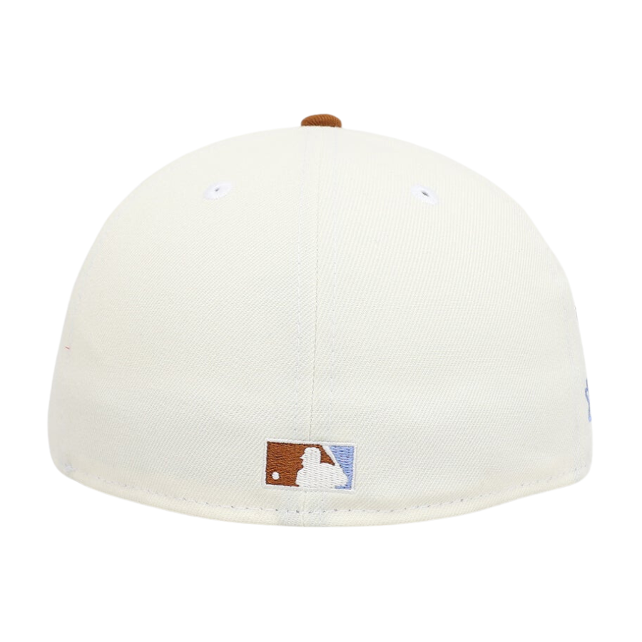 New Era Chicago Cubs White 'Toasted Peanut' 59FIFTY Fitted Hat
