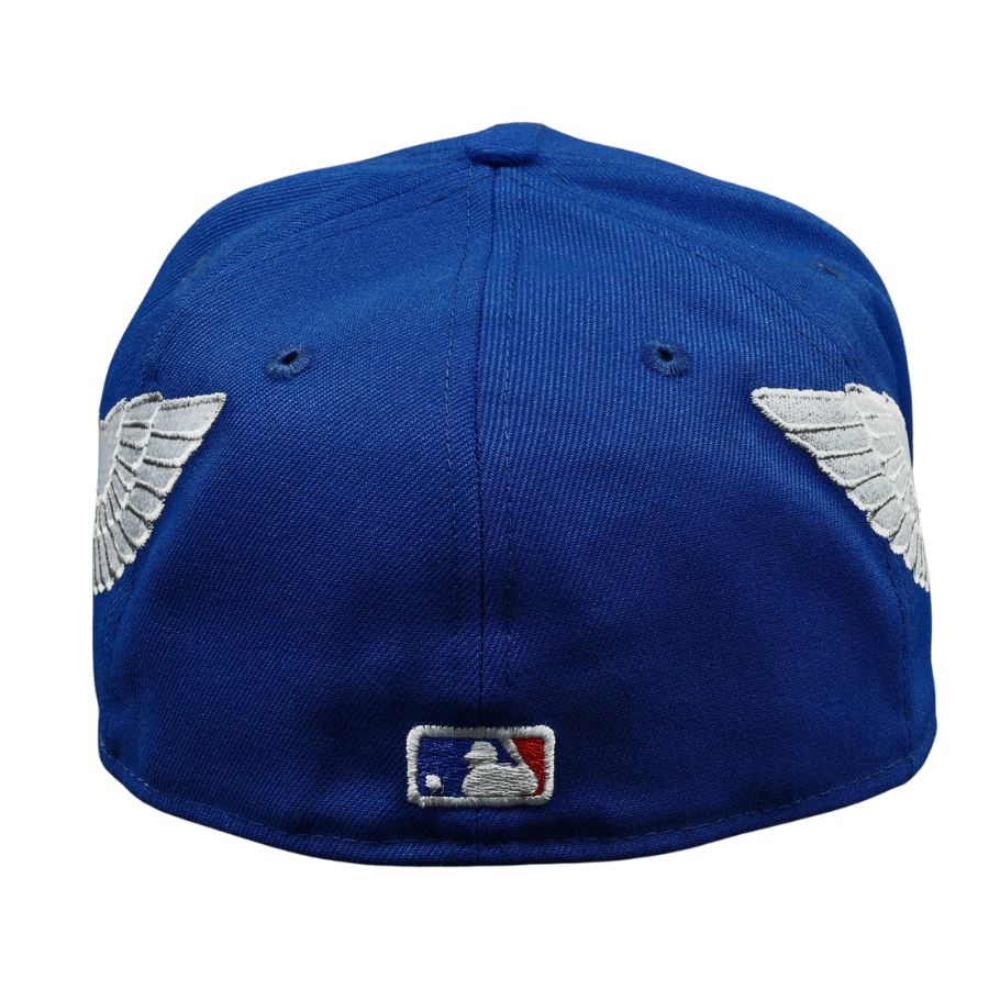 New Era Atlanta Braves Wing Cap Blue Sapphire 59FIFTY Fitted Cap