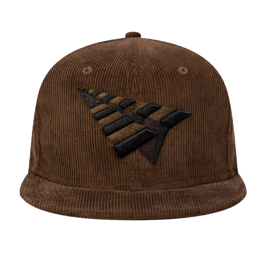 New Era x Paper Planes Walnut Brown Corduroy 59FIFTY Fitted Hat