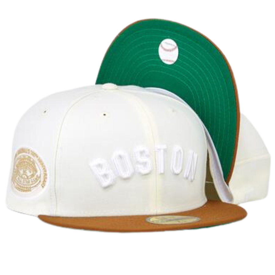 New Era x Eblens Boston Red Sox Chrome/Toasted Peanut 2023 59FIFTY Fitted Hat