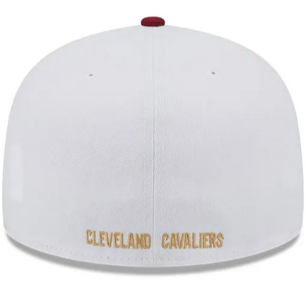 New Era Cleveland Cavaliers White State 2023 59FIFTY Fitted Hat