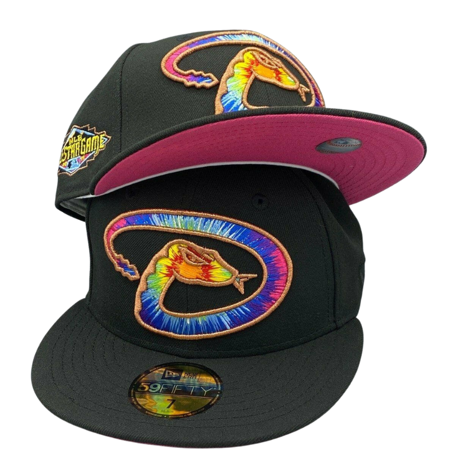 New Era Arizona Diamondbacks Tie Dye Logo 2011 59Fifty Fitted Hat