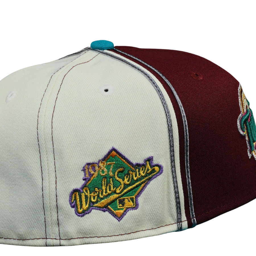 New Era Minnesota Twins 1987 World Series “For the Ducks of Minneapolis” 59FIFTY Fitted Cap