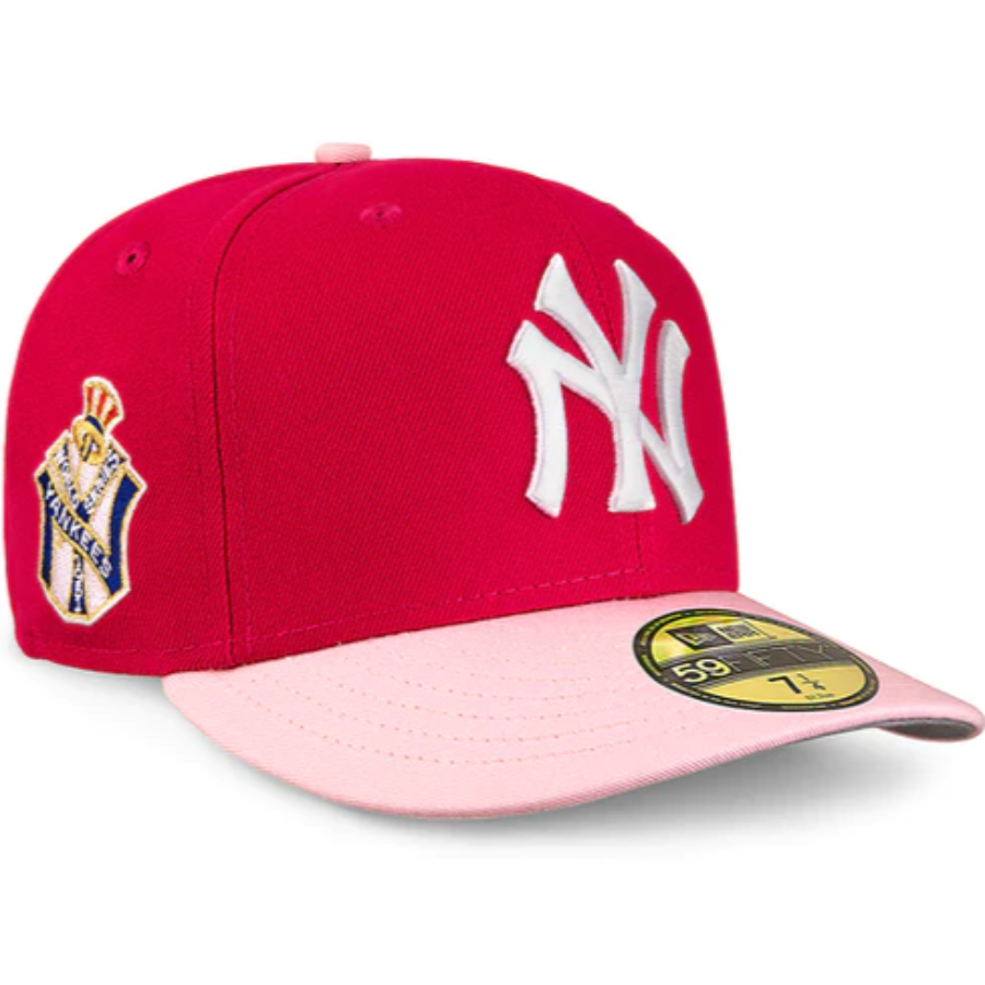 New Era New York Yankees Beetroot/Soft Pink 59FIFTY Fitted Hat