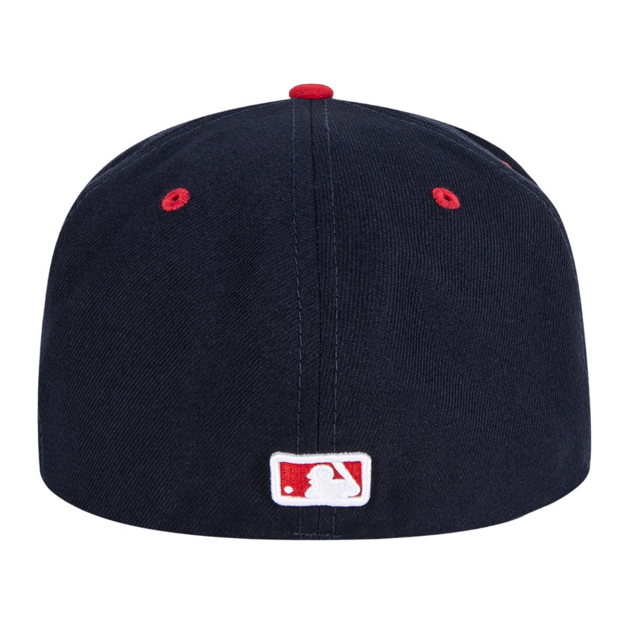 New Era x Paper Planes Washington Nationals Navy/Red ColorBlock 59FIFTY Fitted Hat
