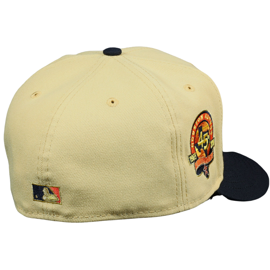 New Era Houston Astros 45th Anniversary "Old Gold" 59FIFTY Fitted Hat