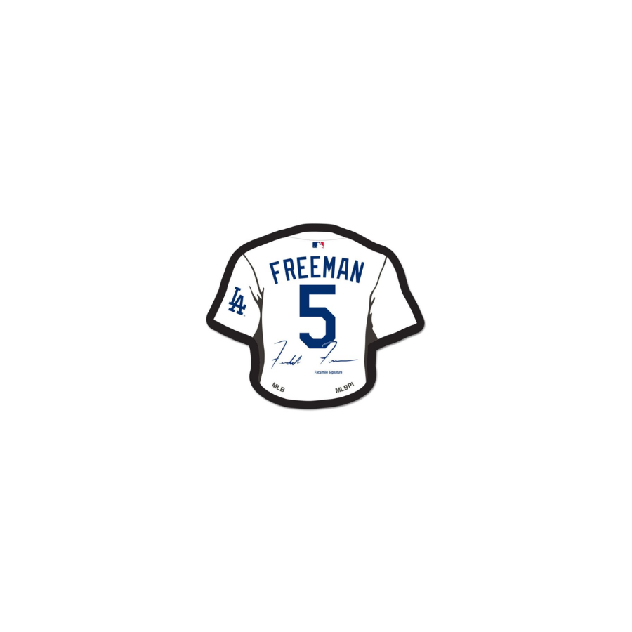 Dodgers Freeman Signature Jersey  Fitted Hat Pin