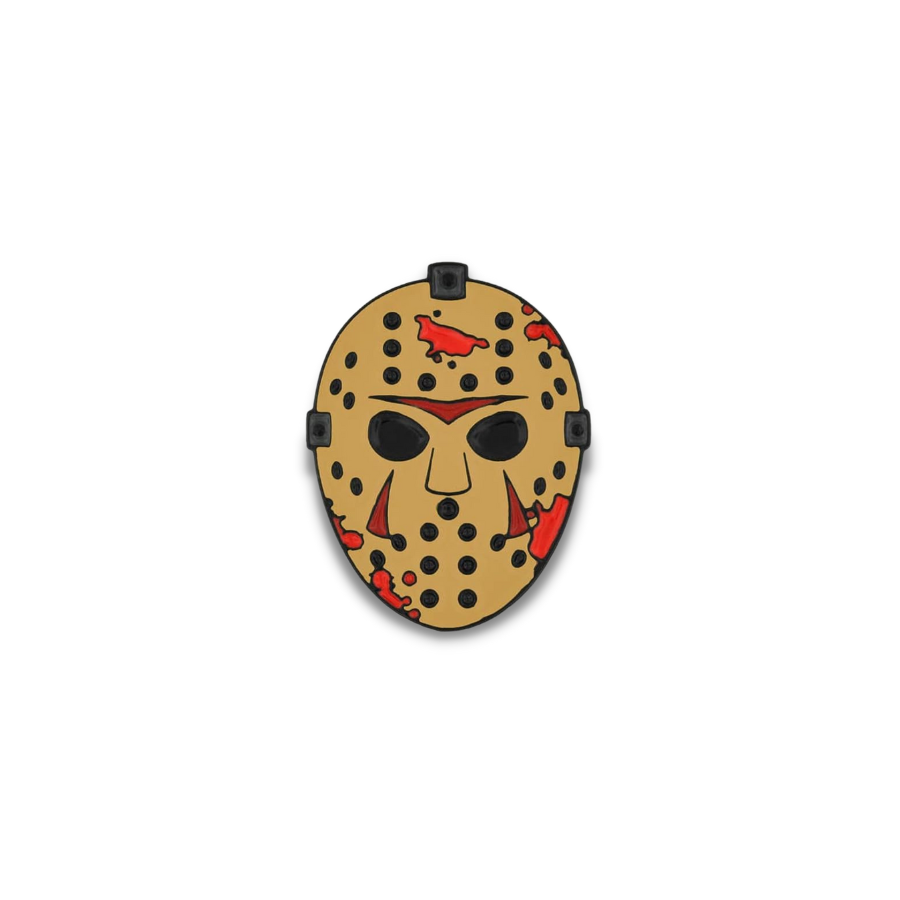 Jason Vorhees  Friday 13th Fitted Hat Pin