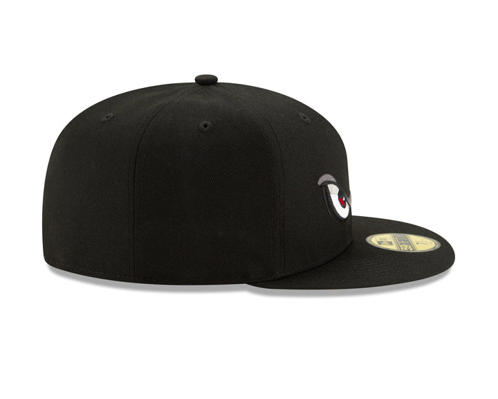 New Era Lake Elsinore Storm All Black 59FIFTY Fitted Hat