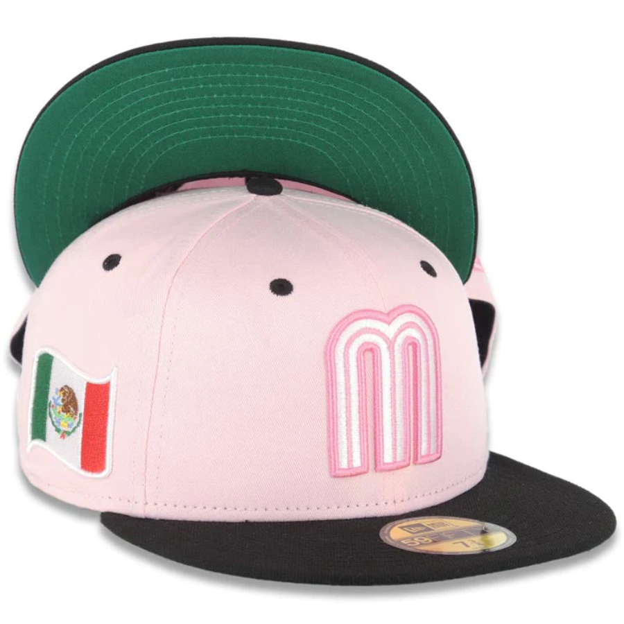 New Era Mexico Pink/Black 59FIFTY Fitted Hat