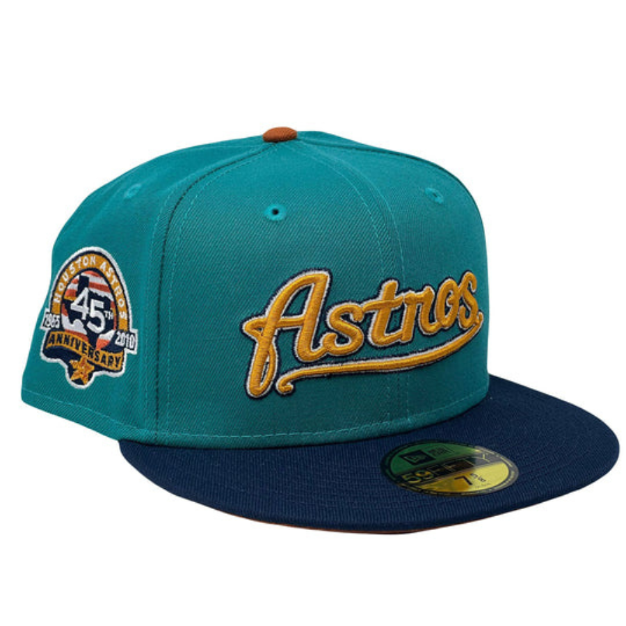 New Era Houston Astros 45th Anniversary "Galaxy Part 2" Rust Orange UV 59FIFTY Fitted Hat